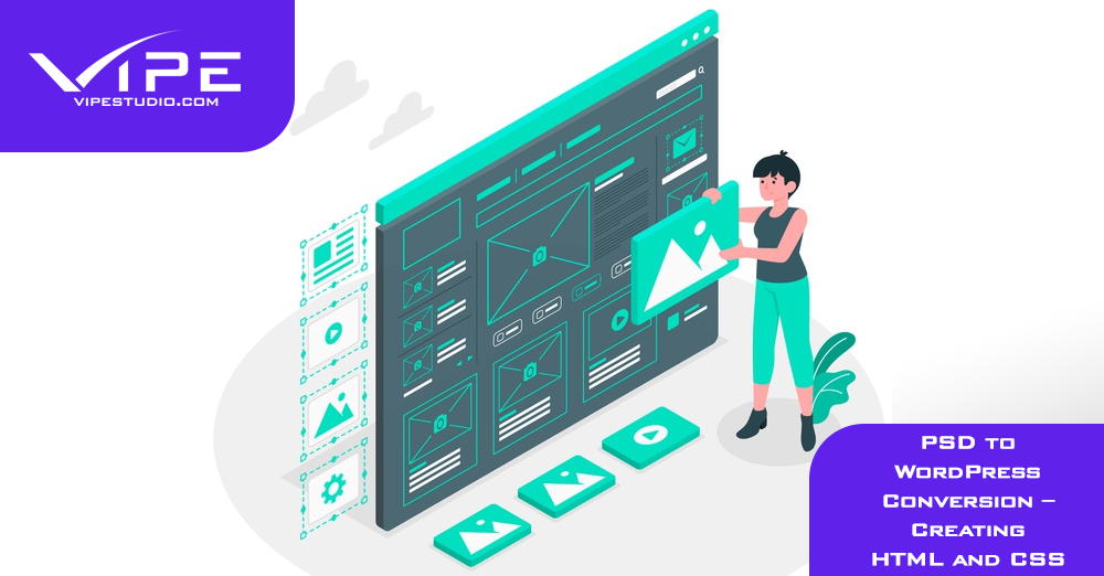 PSD to WordPress Conversion – Creating HTML and CSS