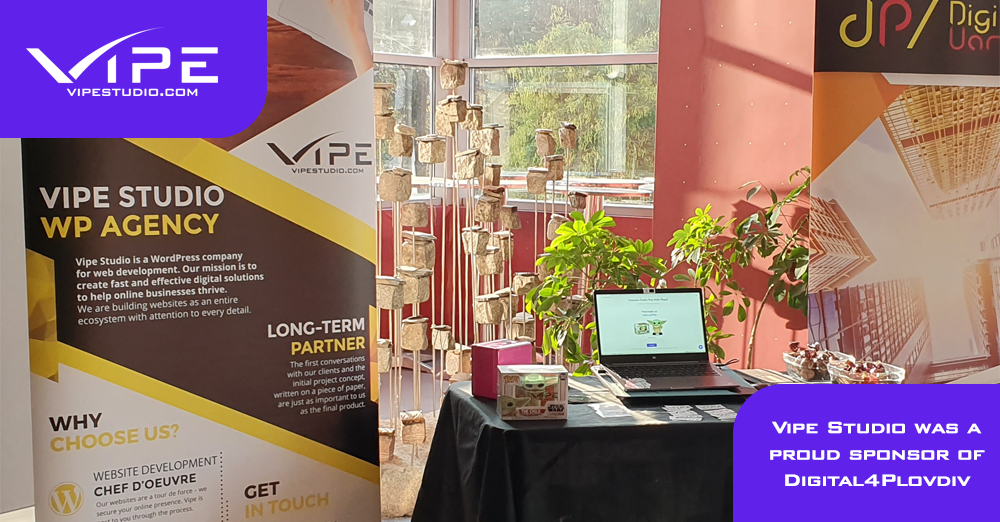 Vipe Studio was a proud sponsor of Digital4Plovdiv (photos)