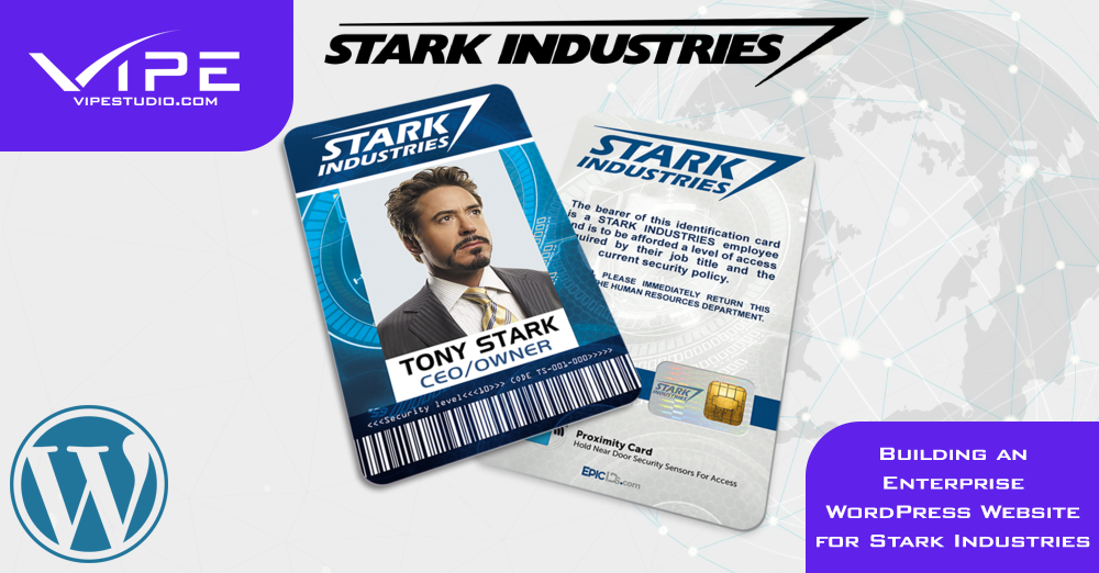 Building an Enterprise WordPress Website for Stark Industries
