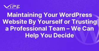 Maintaining Your WordPress Website By Yourself or Trusting a Professional Team – We Can Help You Decide